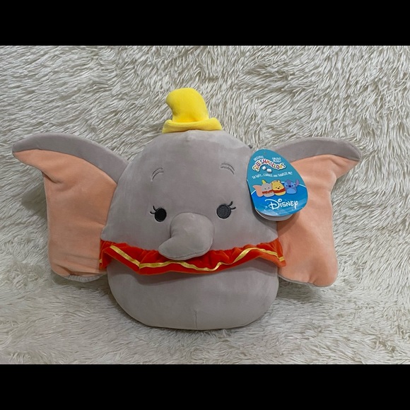 New Disney 10” dumbo Kelly toy squishmallow - Picture 1 of 2